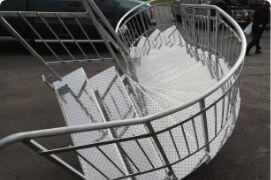 escalier aluminium pour Ville Lasalle